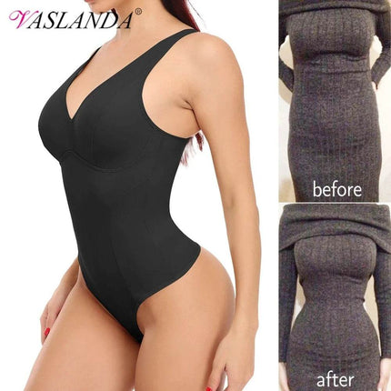 Women Deep V Bodyshaper Shapewear - Shapewear - Vaslanda - Mad Fly Essentials