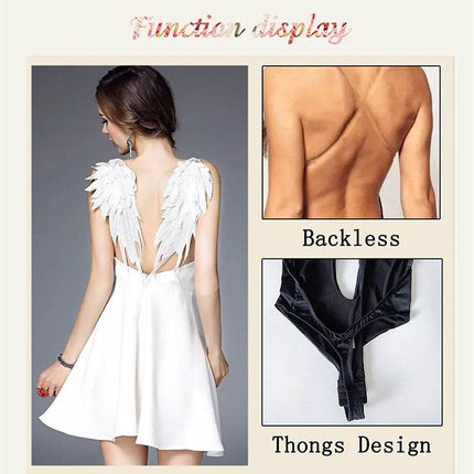 Women DeepV Body Shaper Backless Shapewear - Shapewear - Miss Molly - Mad Fly Essentials