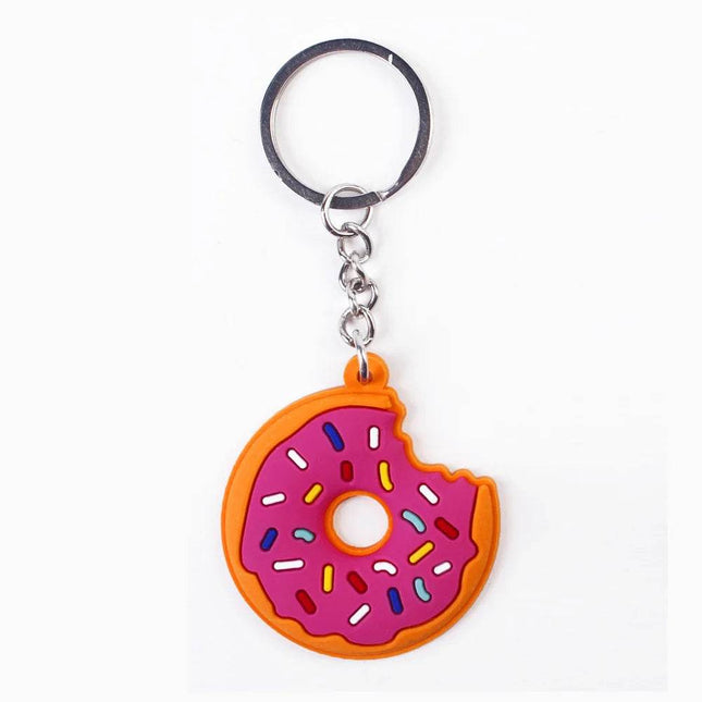 Women Donut Pendant Keyrings Keychain - Keychain - Juice Mate - Mad Fly Essentials