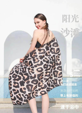 Women Double - sided Fleece Quick Dry Beach Fitness Yoga Mat - Yoga Mat - McCarter - Mad Fly Essentials