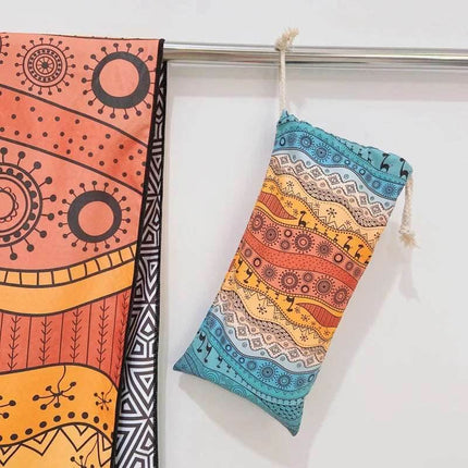 Women Double - sided Fleece Quick Dry Beach Fitness Yoga Mat - Yoga Mat - McCarter - Mad Fly Essentials