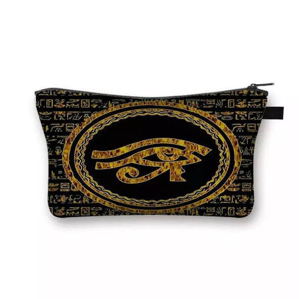 Egyptian Art Makeup Cosmetic Bag Women Accessories - Women Accessories - COOLOST - Mad Fly Essentials