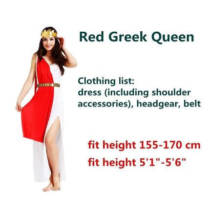 Women Egyptian Greek Roman Halloween Medieval Party Costumes - Mad Fly Essentials