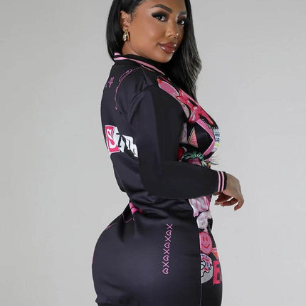 Women Elegant Love Hearts Long Mini Dress - Mini Dress - AIDAYOU - Mad Fly Essentials