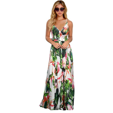 Women European Bohemian Maxi Dress - Maxi Dress - HLJ&GG - Mad Fly Essentials
