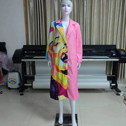 Women European Long Wool Cardigan Outerwear - Outerwear - Btsukimi - Mad Fly Essentials