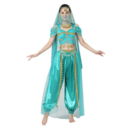 Women Exotic Belly Dancing 4pc Costume Set - Costume Set - Echoine - Mad Fly Essentials