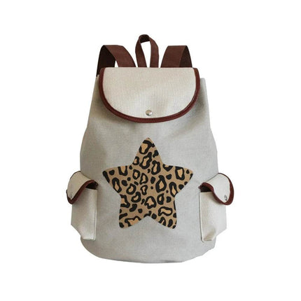 Women Eye Linen Trendy Animal Backpacks - Mad Fly Essentials