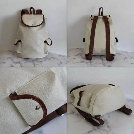 Women Eye Linen Trendy Animal Backpacks - Mad Fly Essentials