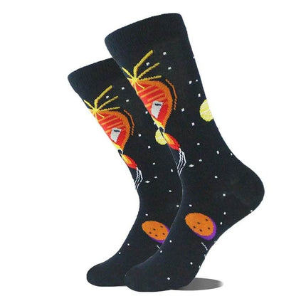 Women Fashion Animal Flamingo Long Socks - Mad Fly Essentials