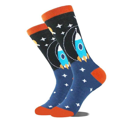 Women Fashion Animal Flamingo Long Socks - Socks - COSPLACOOL - Mad Fly Essentials