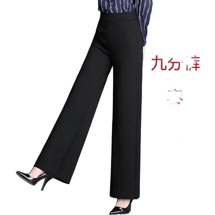 Women Fashion High Waist Flared Dress Pants - Dress Pants - Adyce - Mad Fly Essentials