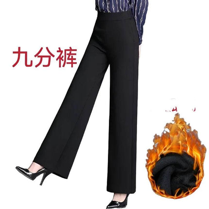 Women Fashion High Waist Flared Dress Pants - Dress Pants - Adyce - Mad Fly Essentials