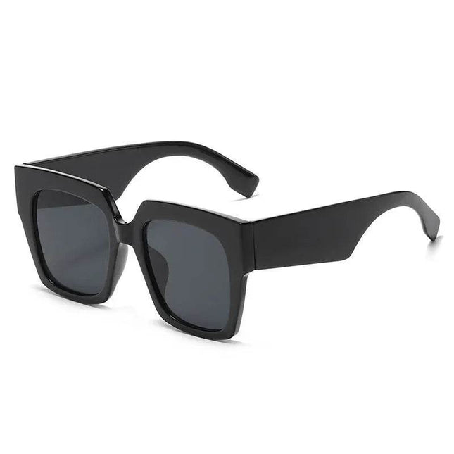 Women Fashion Square Oversized Frame Retro Sunglasses - Women Sunglasses - Oblisk Eyewear - Mad Fly Essentials