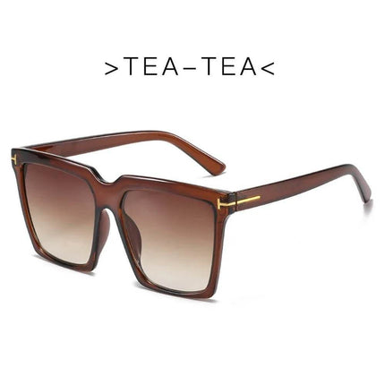 Women Fashion Square Retro UV400 Cat - Eye Sunglasses - Sunglasses - MUSELIFE - Mad Fly Essentials