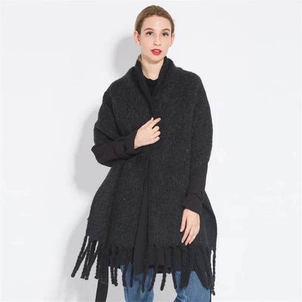 Women Fashion Warm Plaid Shawl Scarf - Scarf - RUNMEIFA - Mad Fly Essentials