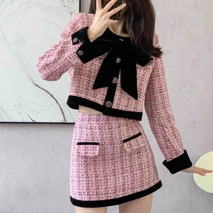 Women Fashion Western Office Lady Set Mini Skirt - Mini Skirt - Lidou - Mad Fly Essentials