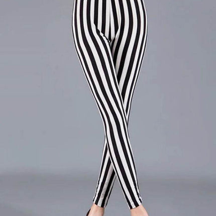 Women Fitness Plaid Elastic Leggings - Leggings - CUHAKCI - Mad Fly Essentials