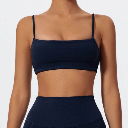 Women Fitness Sling Yoga Bra Crop Top - Crop Top - Stefani Lee - Mad Fly Essentials