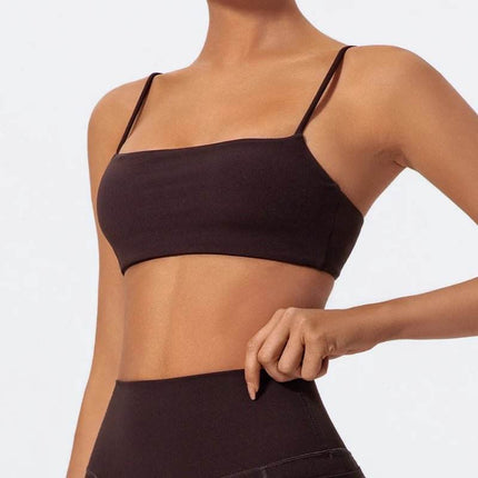 Women Fitness Sling Yoga Bra Crop Top - Crop Top - Stefani Lee - Mad Fly Essentials