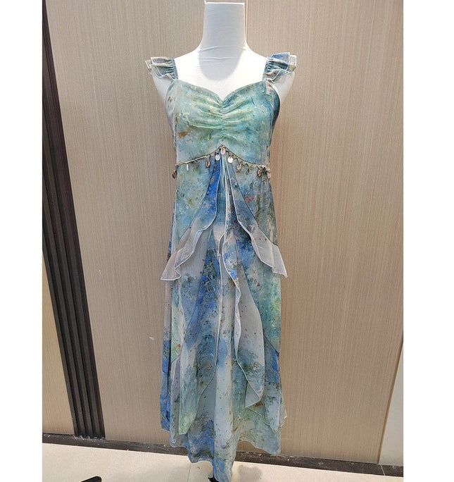 Women French Style Camisole MIDI Dress - MIDI Dress - RFORX PANS - Mad Fly Essentials