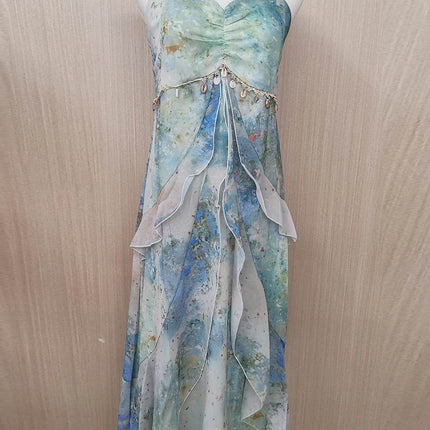 Women French Style Camisole MIDI Dress - MIDI Dress - RFORX PANS - Mad Fly Essentials