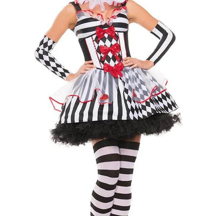 Women Funny Circus Clown Halloween Cosplay Costume - Costume - Coldker - Mad Fly Essentials