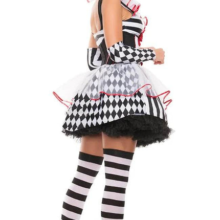 Women Funny Circus Clown Halloween Cosplay Costume - Costume - Coldker - Mad Fly Essentials