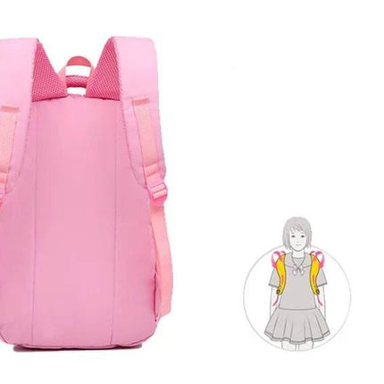 Girls Heart Backpack 3pc Set Women Accessories - Women Accessories - Stungrish - Mad Fly Essentials