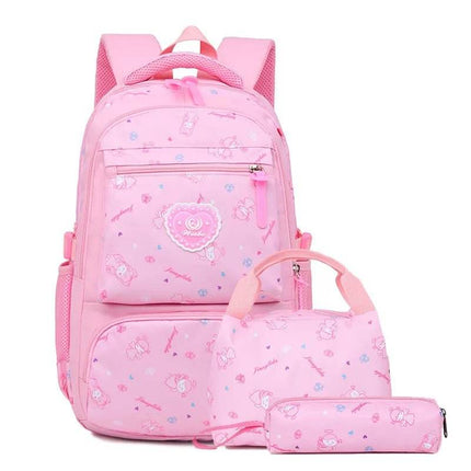 Girls Heart Backpack 3pc Set Women Accessories - Women Accessories - Stungrish - Mad Fly Essentials