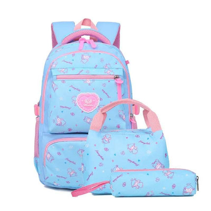Girls Heart Backpack 3pc Set Women Accessories - Women Accessories - Stungrish - Mad Fly Essentials