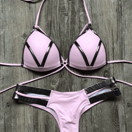 Women Gold Padded Bikini Swimwear Set - Swimwear Set - RUOTONGSEPT - Mad Fly Essentials