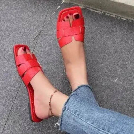 Women Golden Outdoor Fashion Summer Slippers - Slippers - PIERESA - Mad Fly Essentials