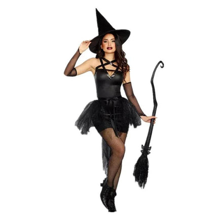 Women Gothic Black Witch Costume - Costume - Cosplay Costumes - Mad Fly Essentials