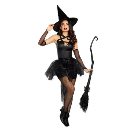 Women Gothic Black Witch Costume - Costume - Cosplay Costumes - Mad Fly Essentials
