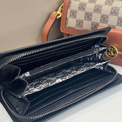 Women Gothic Rivet Skull Credit Card Clip Wallet - Wallet - MIYIN - Mad Fly Essentials