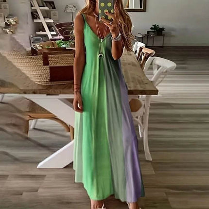 Women Gradient Summer Skirt Party Dress - Party Dress - Beach Fellow - Mad Fly Essentials