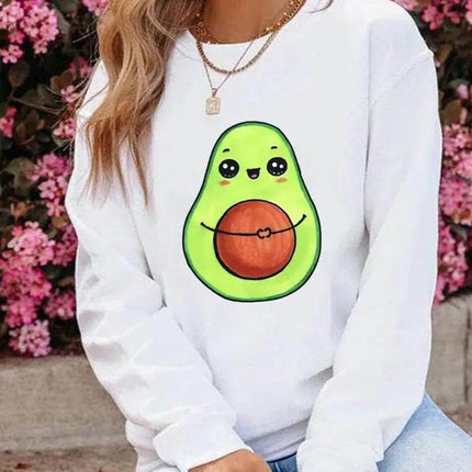 Women Graphic Avocado Sessions Casual Hoodies - Hoodies - Metaphor - Mad Fly Essentials