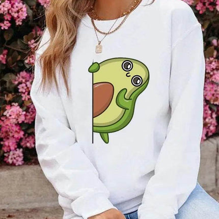 Women Graphic Avocado Sessions Casual Hoodies - Hoodies - Metaphor - Mad Fly Essentials