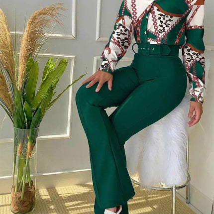 Women Greek European Long Pants Outfit Set - Outfit Set - mandylandy - Mad Fly Essentials