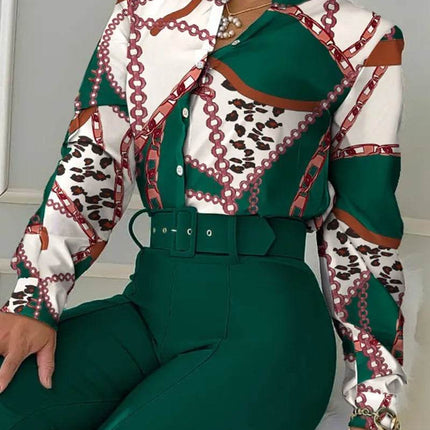 Women Greek European Long Pants Outfit Set - Outfit Set - mandylandy - Mad Fly Essentials