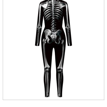 Women Halloween 3D Skeleton Costume - Costume - HaiCospl - Mad Fly Essentials