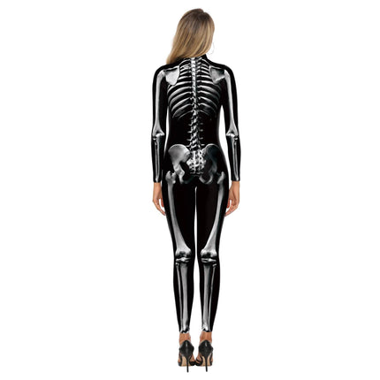 Women Halloween 3D Skeleton Costume - Costume - HaiCospl - Mad Fly Essentials