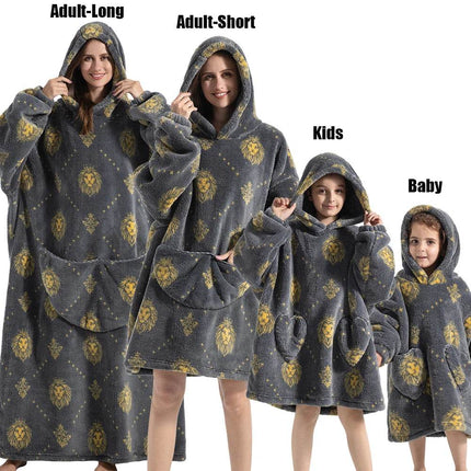 Women Halloween XL Blanket Hoodies - Mad Fly Essentials