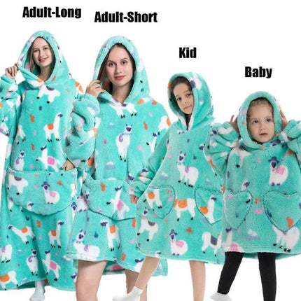 Women Halloween XL Blanket Hoodies - Mad Fly Essentials