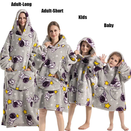 Women Halloween XL Blanket Hoodies - Mad Fly Essentials