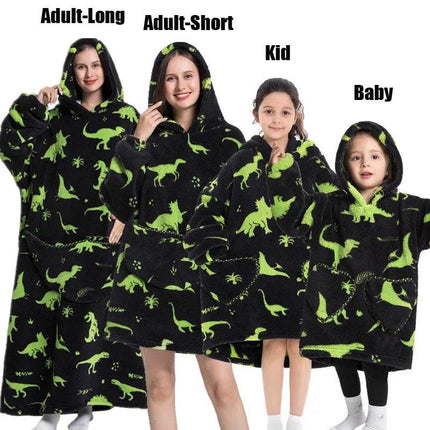 Women Halloween XL Blanket Hoodies - Hoodies - ANIMAL GAME - Mad Fly Essentials