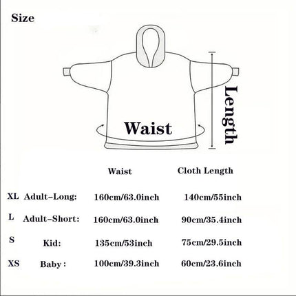 Women Halloween XL Blanket Hoodies - Mad Fly Essentials