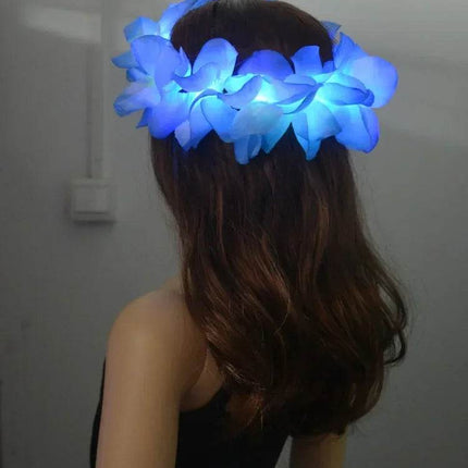 Women Hawaiian Girl LED Garland Party Necklace - Mad Fly Essentials