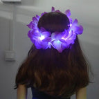 1pcs purple  wreath
